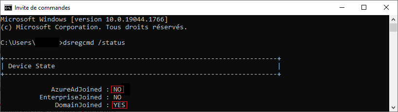 Pending AAD : dsregcmd /status